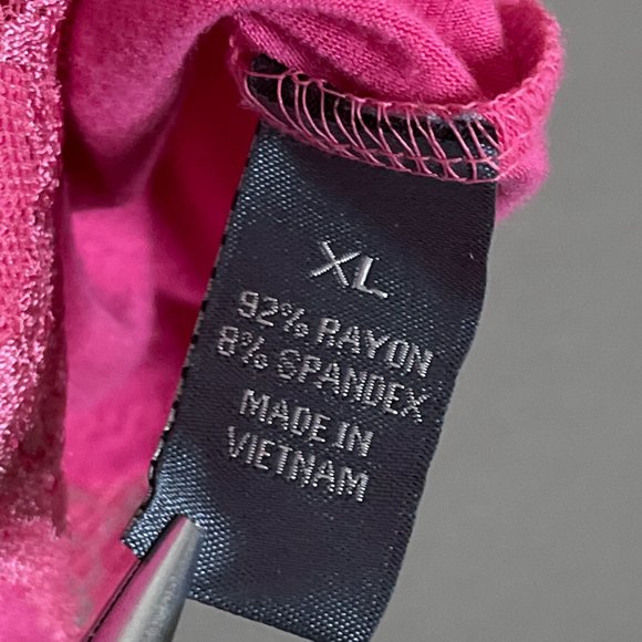 Hillard & Hanson Pink Tank Top‎ Size XL . - Picture 8 of 9